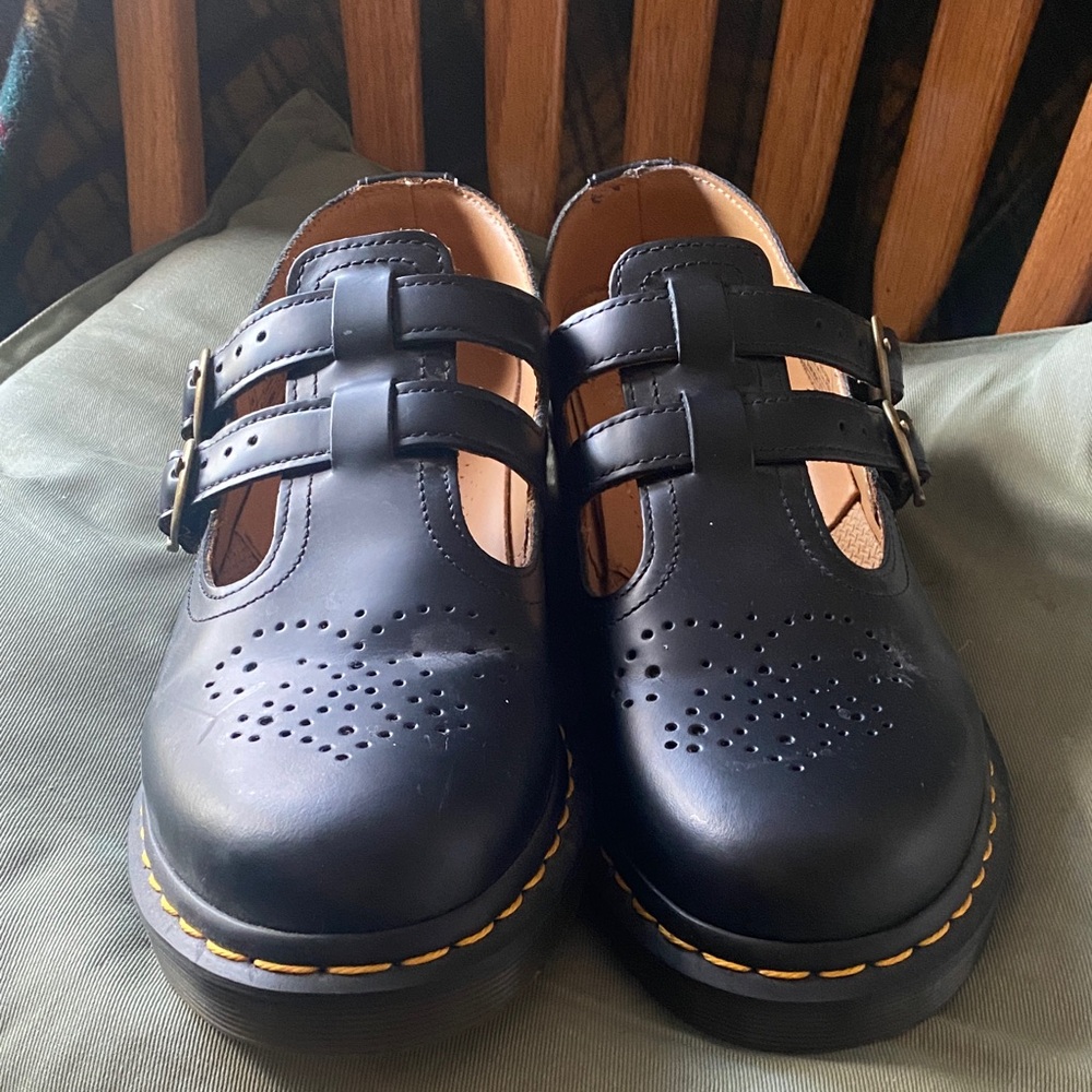 Dr. Martens Black Leather Mary janes